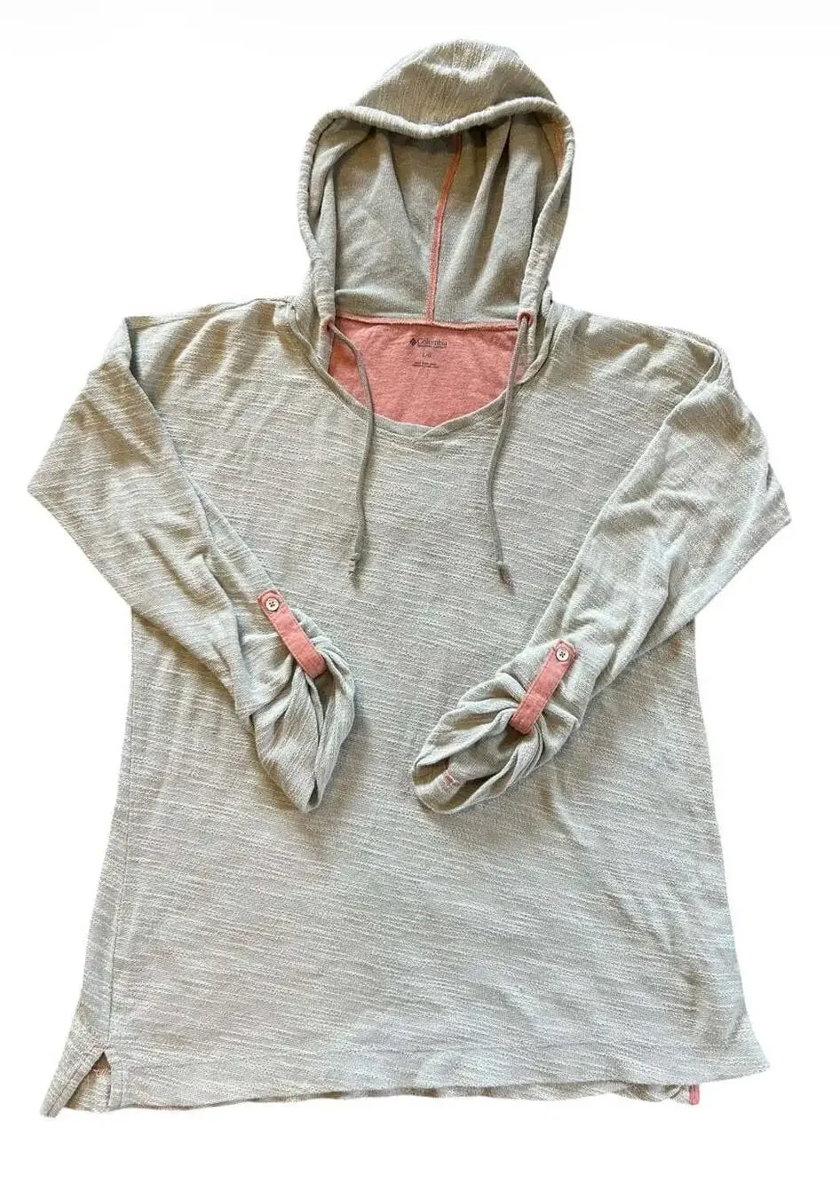 Columbia Sportswear Company Women's Hooded Pullover with Roll-Tab Sleeves